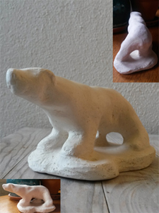 terre cuite ours-monica pallud